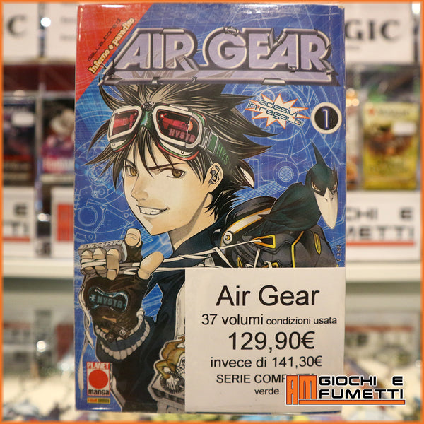 Air Gear - 37 volumi - serie usata in ottime condizioni - serie completa