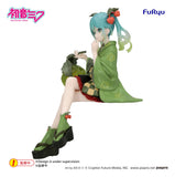 (Pre-vendita) Hatsune Miku - 15 cm - Noodle Stopper PVC Figure Flower Fairy Winter Cherry Green Color Ver.