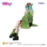 (Pre-vendita) Hatsune Miku - 15 cm - Noodle Stopper PVC Figure Flower Fairy Winter Cherry Green Color Ver.