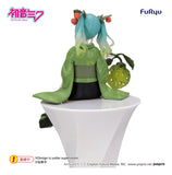 (Pre-vendita) Hatsune Miku - 15 cm - Noodle Stopper PVC Figure Flower Fairy Winter Cherry Green Color Ver.