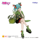 (Pre-vendita) Hatsune Miku - 15 cm - Noodle Stopper PVC Figure Flower Fairy Winter Cherry Green Color Ver.