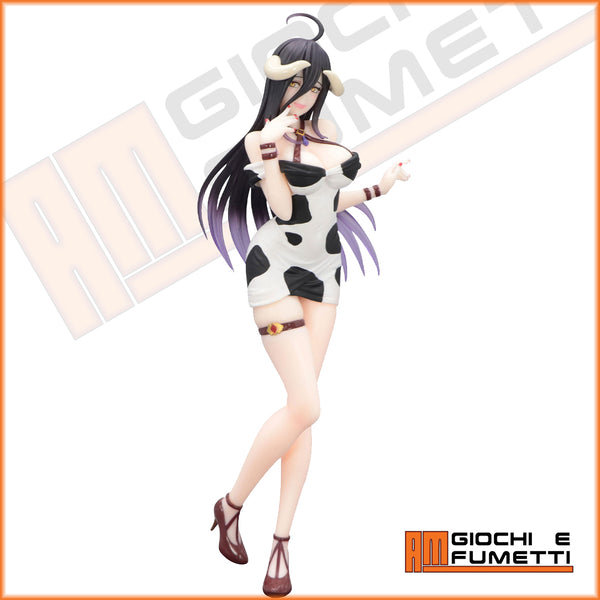 (Pre-vendita) Albedo - 21 cm - Overlord Trio-Try-iT PVC Statue Mini Dress Cow Pattern Ver.