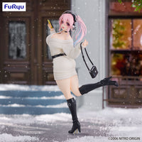 (Pre-vendita) Super Sonico - 21 cm - Trio-Try-iT PVC Statue Winter Memory Ver.
