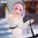 (Pre-vendita) Super Sonico - 21 cm - Trio-Try-iT PVC Statue Winter Memory Ver.