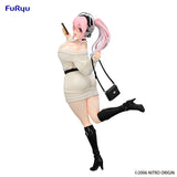 (Pre-vendita) Super Sonico - 21 cm - Trio-Try-iT PVC Statue Winter Memory Ver.