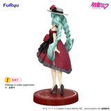 (Pre-vendita) Hatsune Miku - 19 cm - Trio-Try-iT PVC Statue Outing Dress Red Color Ver.