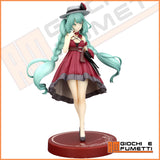 (Pre-vendita) Hatsune Miku - 19 cm - Trio-Try-iT PVC Statue Outing Dress Red Color Ver.