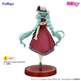 (Pre-vendita) Hatsune Miku - 19 cm - Trio-Try-iT PVC Statue Outing Dress Red Color Ver.