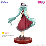 (Pre-vendita) Hatsune Miku - 19 cm - Trio-Try-iT PVC Statue Outing Dress Red Color Ver.
