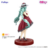(Pre-vendita) Hatsune Miku - 19 cm - Trio-Try-iT PVC Statue Outing Dress Red Color Ver.