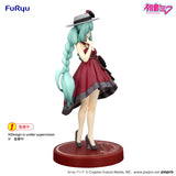 (Pre-vendita) Hatsune Miku - 19 cm - Trio-Try-iT PVC Statue Outing Dress Red Color Ver.