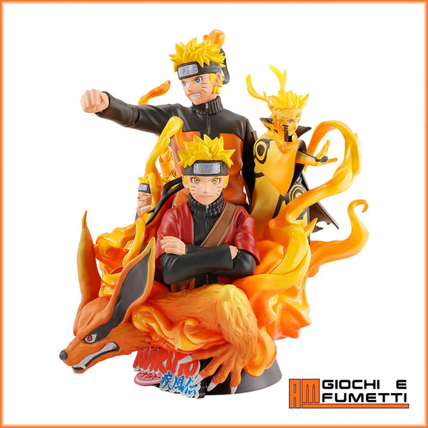 (Pre-vendita) Mini Statue Naruto 01 15 cm - Naruto Shippuden Petitrama