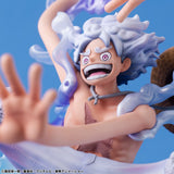 (Pre-vendita) Monkey D. Luffy "Gear Fifth" - 26 cm - One Piece Portrait.Of.Pirates PVC Figure "Evolutionary History"