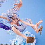(Pre-vendita) Monkey D. Luffy "Gear Fifth" - 26 cm - One Piece Portrait.Of.Pirates PVC Figure "Evolutionary History"