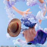 (Pre-vendita) Monkey D. Luffy "Gear Fifth" - 26 cm - One Piece Portrait.Of.Pirates PVC Figure "Evolutionary History"
