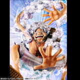 (Pre-vendita) Monkey D. Luffy "Gear Fifth" - 26 cm - One Piece Portrait.Of.Pirates PVC Figure "Evolutionary History"