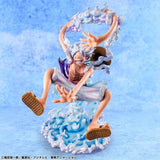 (Pre-vendita) Monkey D. Luffy "Gear Fifth" - 26 cm - One Piece Portrait.Of.Pirates PVC Figure "Evolutionary History"