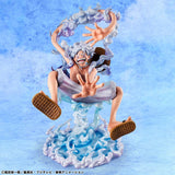 (Pre-vendita) Monkey D. Luffy "Gear Fifth" - 26 cm - One Piece Portrait.Of.Pirates PVC Figure "Evolutionary History"