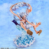 (Pre-vendita) Monkey D. Luffy "Gear Fifth" - 26 cm - One Piece Portrait.Of.Pirates PVC Figure "Evolutionary History"