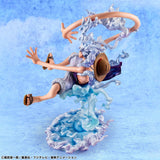 (Pre-vendita) Monkey D. Luffy "Gear Fifth" - 26 cm - One Piece Portrait.Of.Pirates PVC Figure "Evolutionary History"