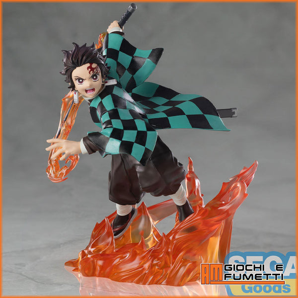 (Pre-vendita) Tanjiro Kamado - 15 cm - Demon Slayer: Kimetsu no Yaiba Xross Link Anime PVC Statue