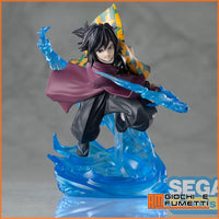(Pre-vendita) Giyu Tomioka - 15 cm - Demon Slayer: Kimetsu no Yaiba Xross Link Anime PVC Statue