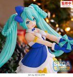 (Pre-vendita) Hatsune Miku - 21 cm - Character Vocal Series 01: Hatsune Miku High Premium PVC Figure Sapphire Christmas Ver.