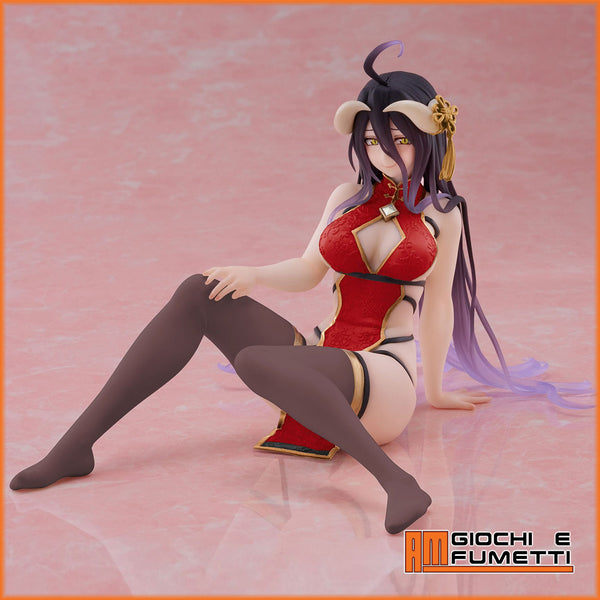 (Pre-vendita) Albedo - 13 cm - Overlord PVC Statue Desktop Cute Figure Chinese Dress