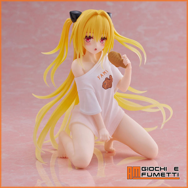 (Pre-vendita) Yami - 13 cm - To Love-Ru Darkness PVC Statue Desktop Cute Figure Golden Darkness Roomwear Ver.