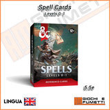 D&D Spell Cards - Levels 0-1 (Pre-vendita)