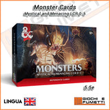 D&D Monster Cards - Mystical and Menacing | CR 0-5 (Pre-vendita)