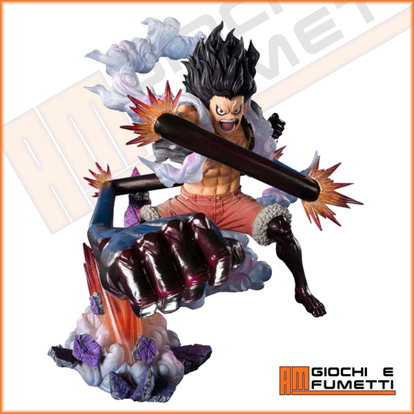 (Pre-vendita) Monkey D. Luffy Gear 4 - 21 cm - One Piece Figuarts ZERO Extra Battle PVC Statue Snake Man King Cobra