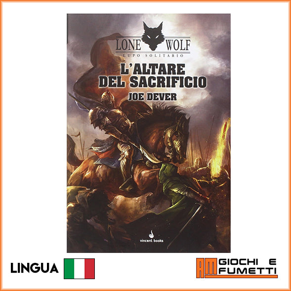 Lupo Solitario Vol.4 - L'Altare del Sacrificio - ITA - Libro Game