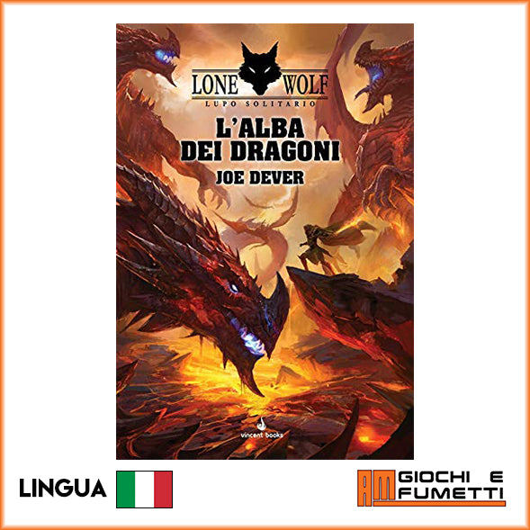 Lupo Solitario Vol.18 - L'Alba dei Dragoni - ITA - Libro Game