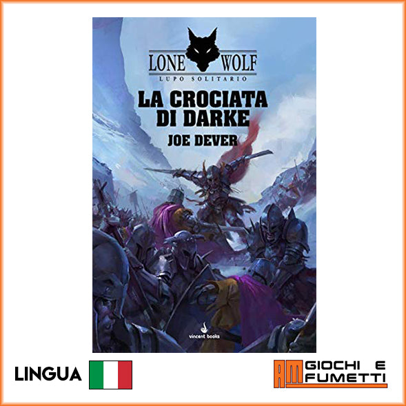 Lupo Solitario Vol.15 - La Crociata di Darke - ITA - Libro Game