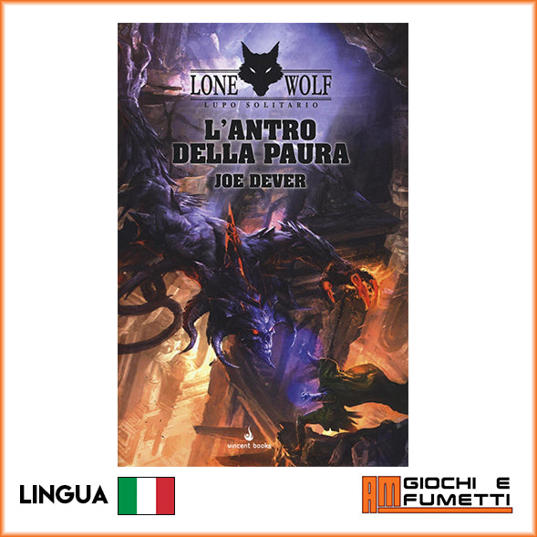 Lupo Solitario Vol.9 - L'Antro della Paura - ITA - Libro Game