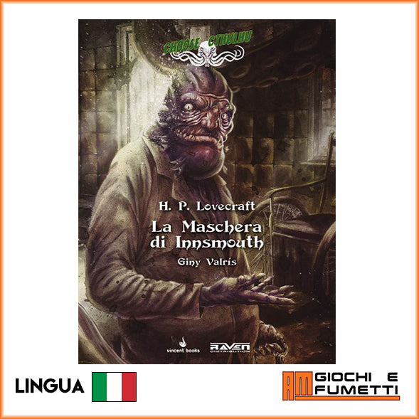 H.P. Lovecraft -  Vol.3 - La Maschera di Innsmouth - ITA - Libro Game