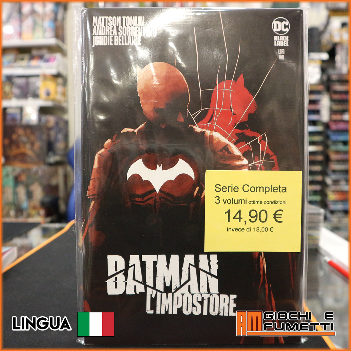 Batman L'impostore - Serie completa – AM GIOCHI E FUMETTI