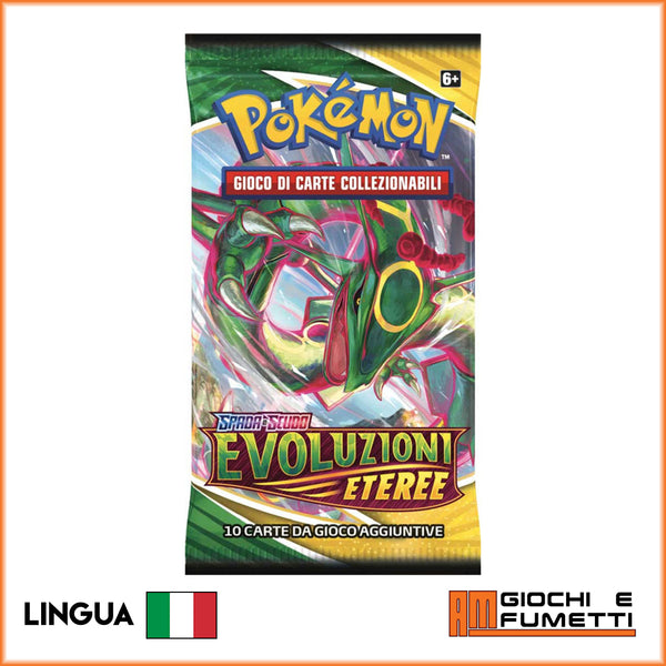 Evoluzioni Eteree - bustina da 10 carte - ITA - Pokemon